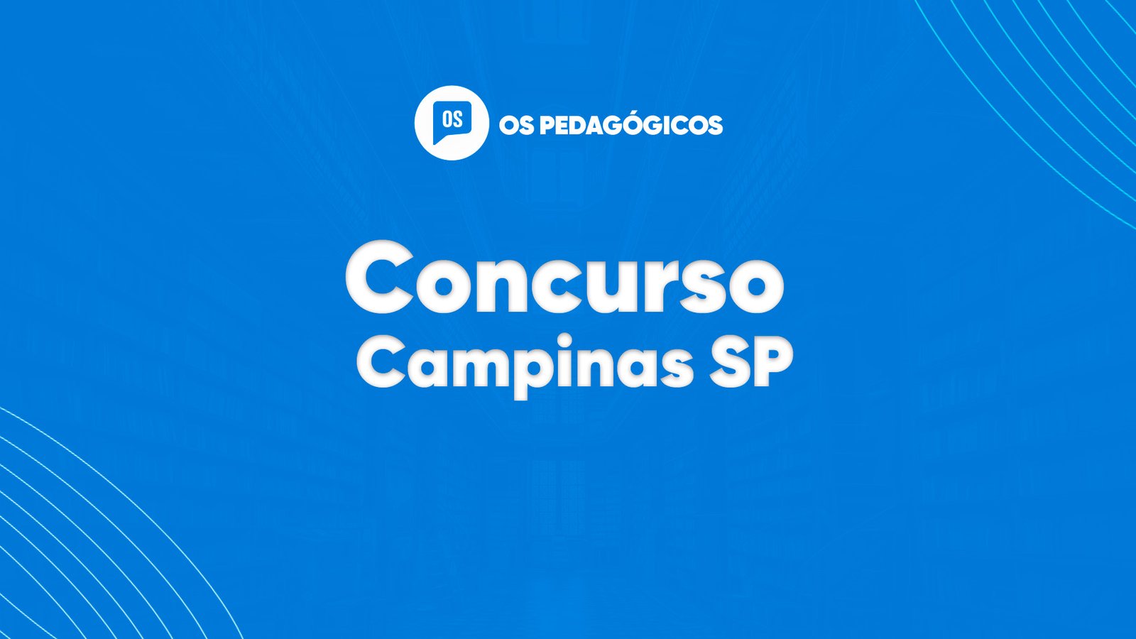 Concurso Campinas SP: inscrições abertas até 21/03. VEJA