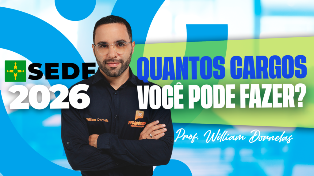 Quantos cargos SEDF